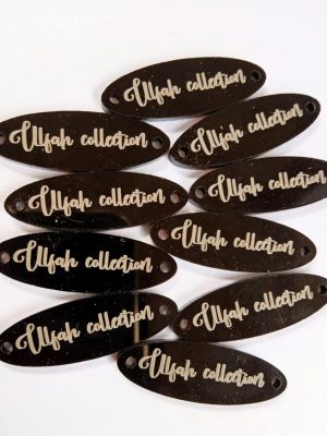 Label Akrilik Custtom Bentuk