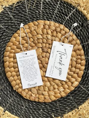 Hangtag Ivory Custom