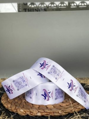 Label Satin Damask Tebal