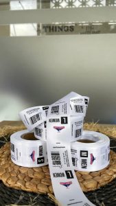 Label Satin Damask Tebal