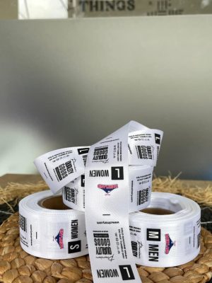 Label Satin Damask Tebal