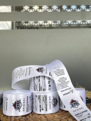 Label Satin Double Face-